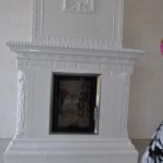 piec kaflowy z płaszczem wodnym